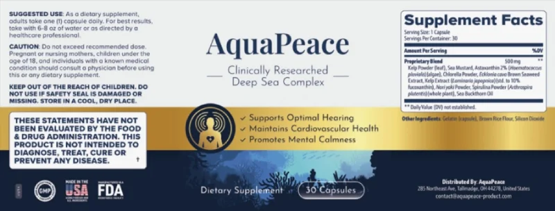 AquaPeace Review – The Natural Solution to Sharper Hearing and a Healthier Brain 10 image 767
